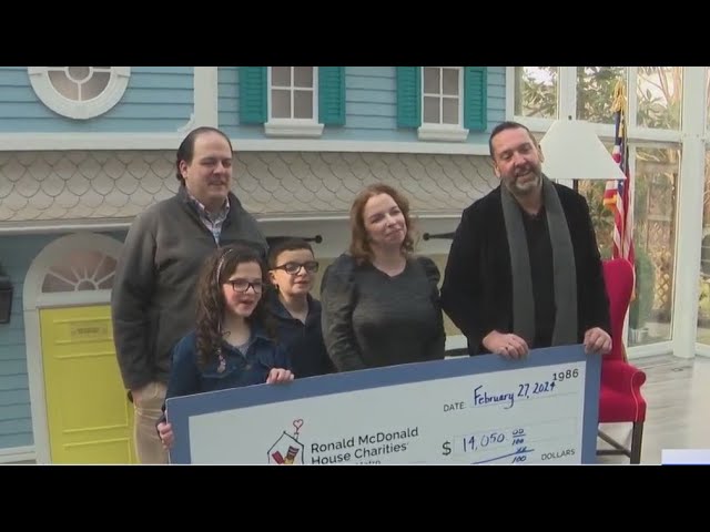 12 Year Old Girl Donates 14k To Ronald Mcdonald House