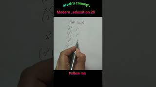 Algebraic Exponents & Powers 🔥 Easy Maths #maths #algebra #exponents