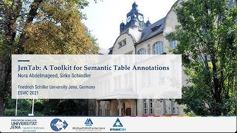 JenTab: A Toolkit for Semantic Table Annotations