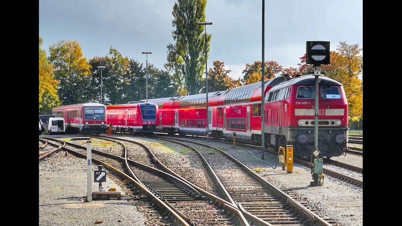 Dieselpower im Bahnhof Lindau am Bodensee