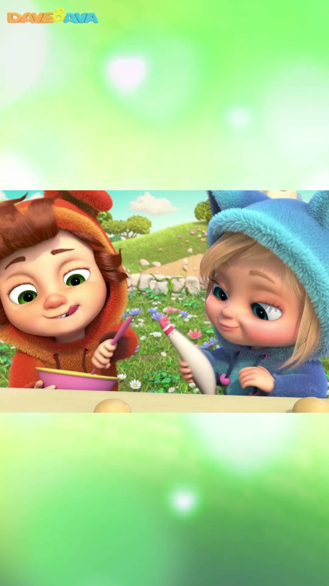 ? Dave and Ava - Top Nursery Rhymes \u0026 Baby Songs #Shorts | Kids Songs ?