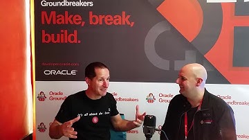 Chatting with Luis Weir at Sangam18