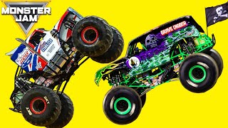 Monster Jam Monster Trucks - High Speed Jumps | Coffin Dance Song - COVER #monsterjam