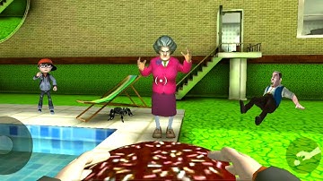 Scary Teacher 3D #117 - Remove Hair & Ruin MisT