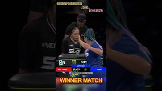 DESTINY MCCUBBIN VET MIAO DING female mma veterans faceoff knowckuot #powerslap #slap #sports