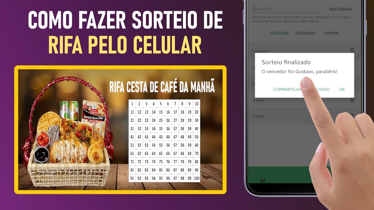 App de sorteio: 7 opções para sortear nomes e números