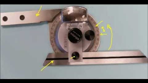 Universal Bevel (vernier) Protractor