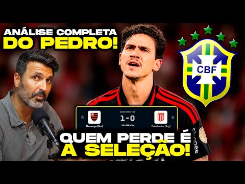 VEJA A ANÁLISE DA PERFOMANCE DE PEDRO CONTRA O ESTUDIANTES! QUEM PERDE É A SELEÇÃO BRASILEIRA!