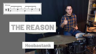 Video thumbnail of "🥁THE REASON - Hoobastank (DRUM COVER) BATERÍA"