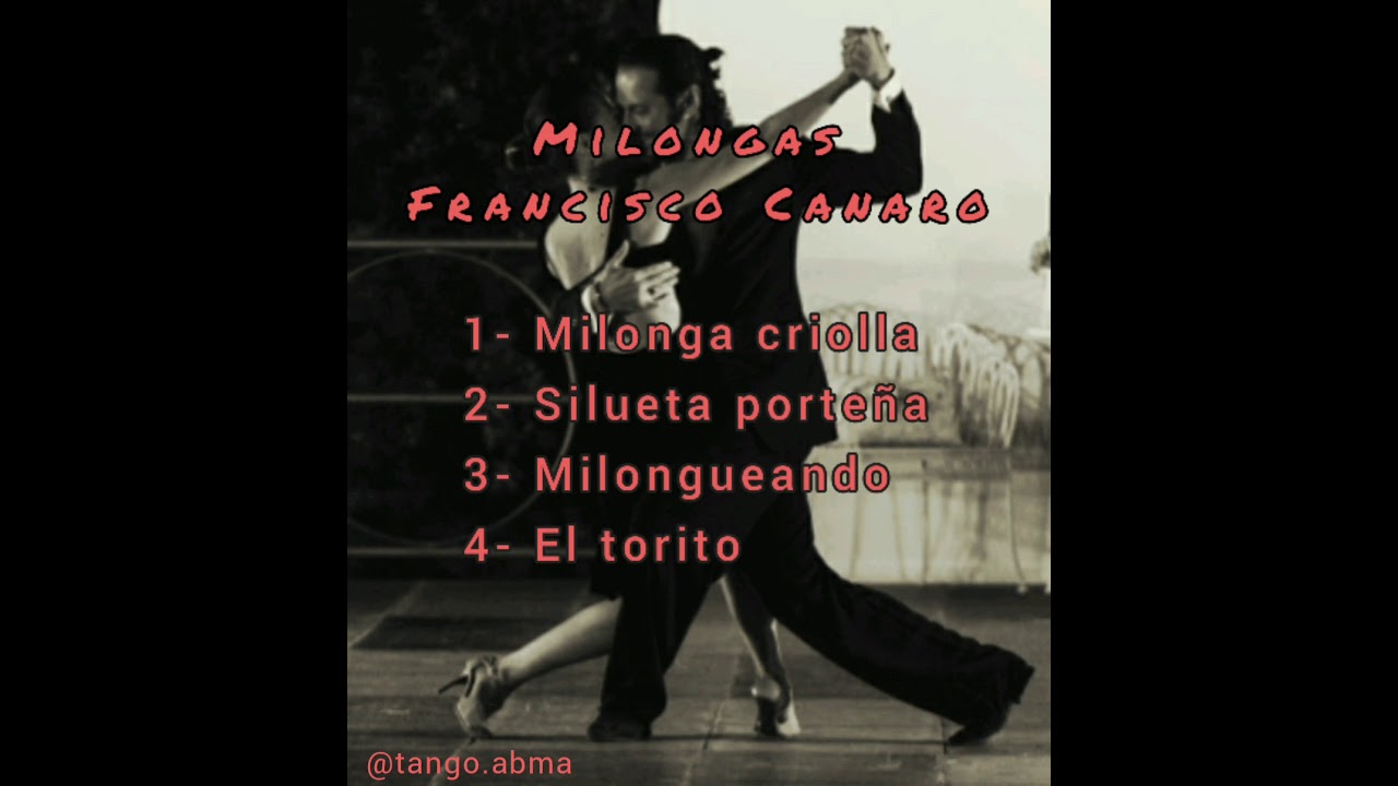 CANARO EN PARIS - JOSE COLANGELO - 0000 - TANGO STRUMENTALE - YouTube
