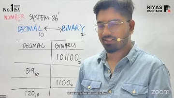 AL ICT 26’ - NUMBER SYSTEM - RIYAS RUSHARD - DAY 2