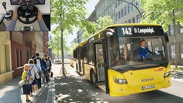 The Bus - Realistic Bus Driving Game | Steering Wheel Gameplay