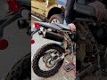 Delkevic Exhaust vs Stock on a KLX300