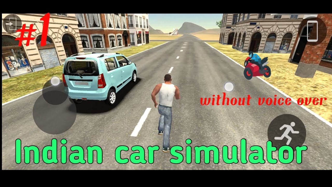 Indian car simulator #1 gameplay without voice over / kaushal games