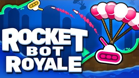 My First Time Playing Rocket Bot Royale!!