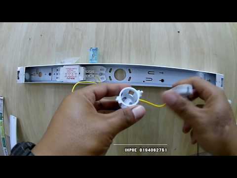 MUDAH DIY - Cara Pemasangan Lampu Pendaflour / Kalimantang A-Z
