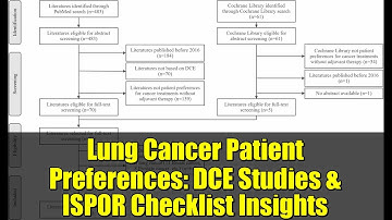Lung Cancer Patient Preferences: DCE Studies & ISPOR Checklist Insights