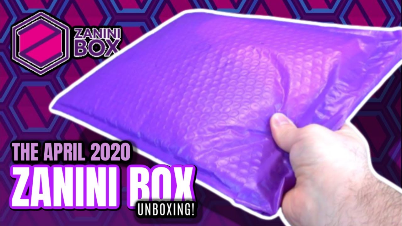 What's inside the Zanini Box Subscription for April 2020? | Video Unboxing