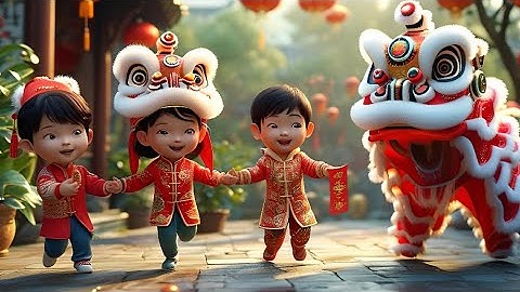 Tết Đến Rồi! 🎉 Lũ Trẻ Vui Chơi, Múa Lân & Chúc Tết Ông Bà | Không Khí Xuân Rộn Ràng 🌸