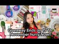 Giveaway winners announcement lucky draw