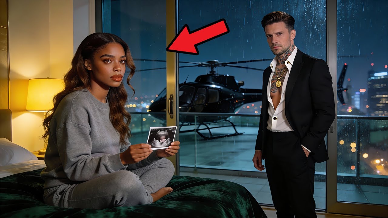 She Sent an Ultrasound to the Mafia Boss by Mistake — He Sent a Helicopter and Said, “Come Now!”