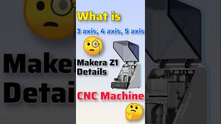 3 axis CNC machine Makera Z1 shorts #tech #futuretech #makeraz1 #cnc #cncmachine #cnctechnology