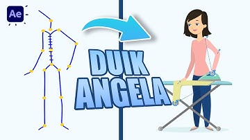 DUIK ANGELA: 2D Character Rigging | Animation in After Effects Tutorials