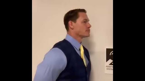 John Cena At Nickelodeon Office To Surprise New Cast of  "Are you Smarter than 5 Grader "