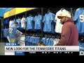 Titans fans shop new rebranded gear at team store in Nissan Stadium