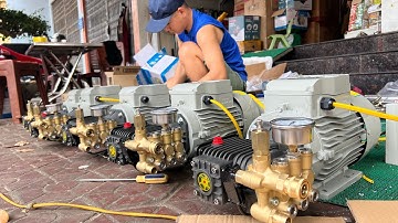 MÁY RỬA XE CAO ÁP HÀNG RÁP LỰA CHỌN HÀNG ĐẦU TẠI DŨNG RÂU ĐIỆN MÁY