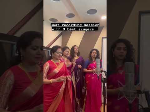 Best Recording Session | Singer Sunitha Latest Video | #YTShorts | Upadrasta Sunitha