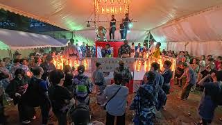 八木節 2025年赤坂山王日枝神社盆踊り2日目6 雨の中の「山王音頭と民