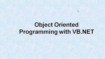 Object Oriented Programming with VB.NET | VB & VB.net | betaQsolutions