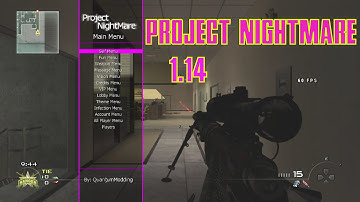 [MW2/PS3] 1.14 Project Nightmare Mod Menu + Download