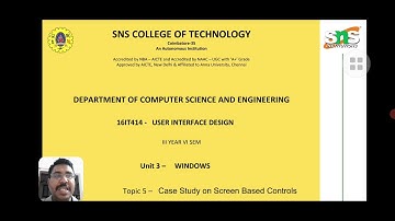 Case Study on Screen Based Control