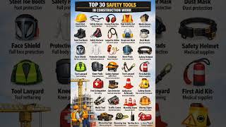 Safety Tools & PPE'S👷🏻#hse #safetyfirst #hseofficer #construction #safetytraining #viralvideo #viral
