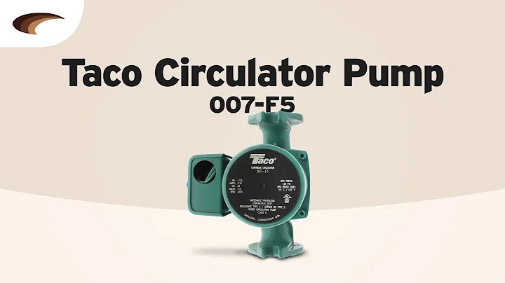 Taco 007-F5 Circulator Pump