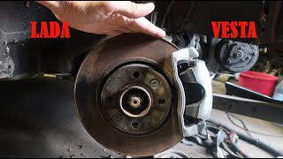 видео: Lada Vesta - замена передних тормозных дисков + ВАЖНЫЕ НЮАНСЫ картинка: Lada Vesta - замена передних тормозных дисков + ВАЖНЫЕ НЮАНСЫ