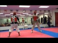 May 2015 Olympic Taekwondo Sparring Practice