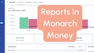 Best Reporting Features In A Budgeting App - Monarch Money screenshot 1