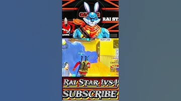 Rai Star 1vs4 Hacker #raistar india fast 🎮 Player #gyangaming ‎⁨@GyanGaming⁩  #2zgamingff #shorts