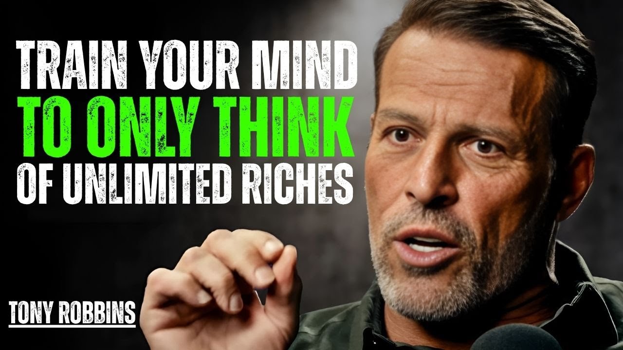 Train Your Mind to Only Think of UNLIMITED RICHES | Tony Robbins - YouTube