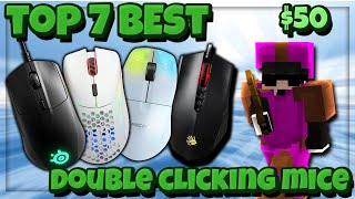 Top 7 BEST Budget Mice For Double Clicking | Minecraft Double Click Mice! (Under $50) - 2024