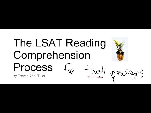 Vídeo: Como você se sai bem em compreensão de leitura LSAT?