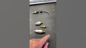 Finally! An LS temp sensor for analog gauges.  #diy  #lsswap #gauges #c10 #squarebody #chevy #truck