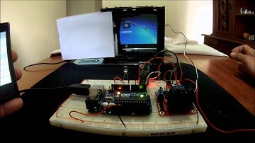 Protótipo Arduino + Bluetooth + Android e Ponte H.