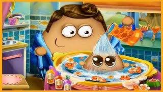 Watch & Play Pou Baby Wash Newest Baby Bathing Video Game-Fun Baby Pou Games screenshot 4