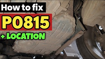 P0815 | p0815 upshift switch circuit | code p0815 | p0815 obd2 | dtc p0815