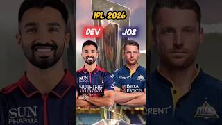 Jos Butler vs Devdutt Padikkal IPL 2026 comparison video #rcb #gt #ipl #cricketcomparison