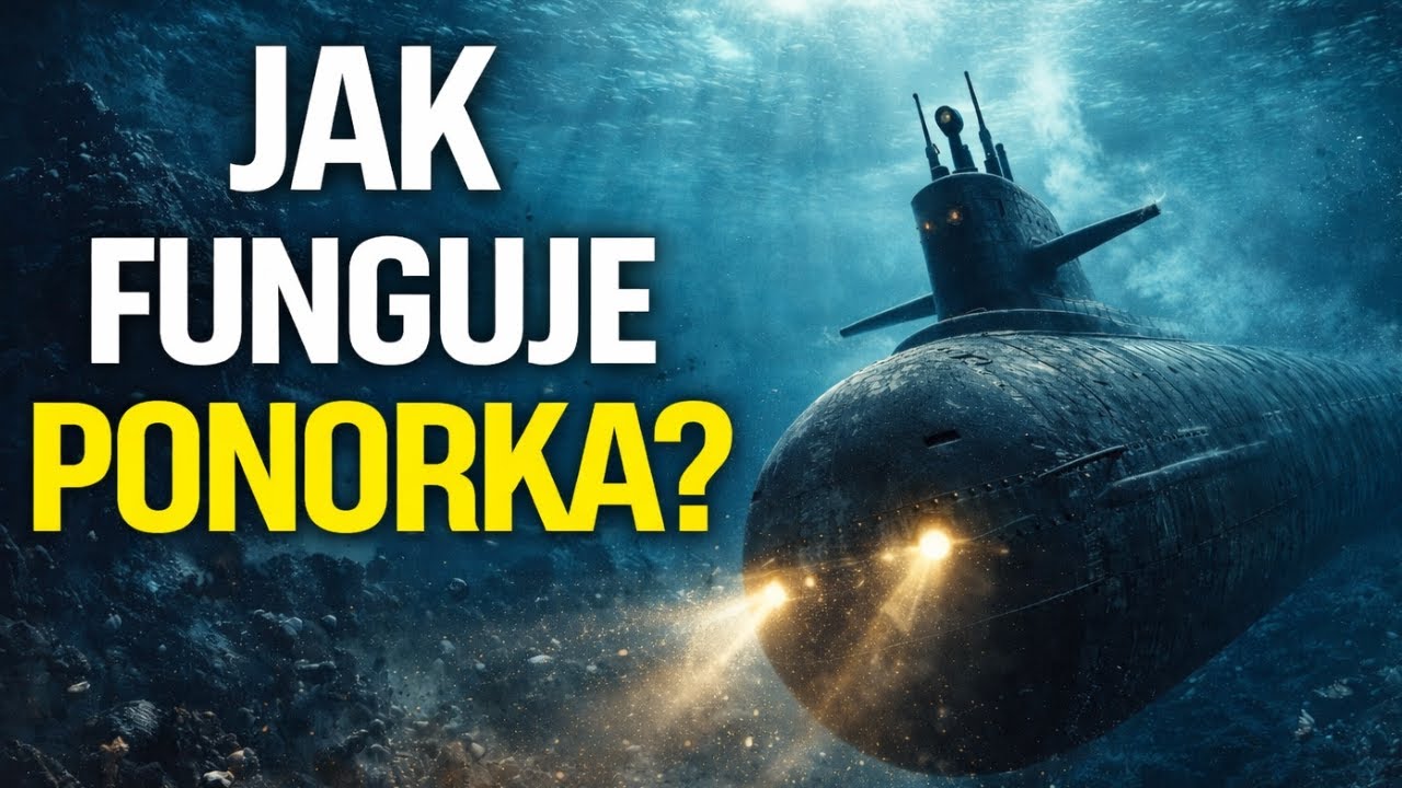 Jak Funguje Ponorka? Jednoduše Vysvětleno – Vztlak, Potápění, Tlak Vody, Pohon a Přežití Posádky!